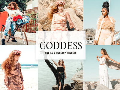 Goddess Mobile & Desktop Lightroom Presets wedding presets