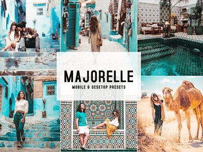 Majorelle Mobile & Desktop Lightroom Presets wedding presets