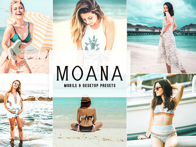 Moana Mobile & Desktop Lightroom Presets wedding presets