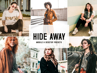 Hide Away Mobile & Desktop Lightroom Presets wedding presets