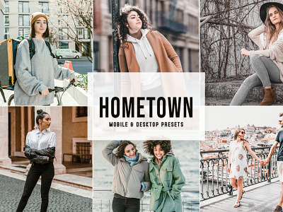 Hometown Mobile & Desktop Lightroom Presets wedding presets