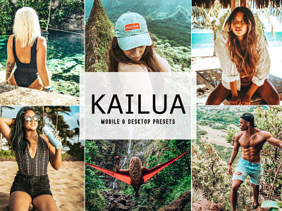 Kailua Mobile & Desktop Lightroom Presets wedding presets