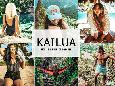 Kailua Mobile & Desktop Lightroom Presets