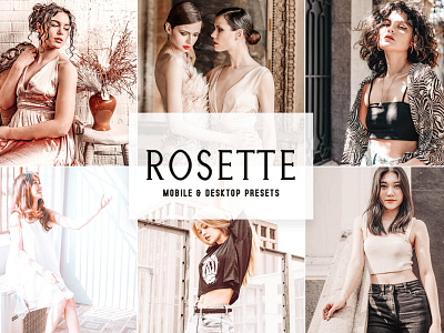 Rosette Mobile & Desktop Lightroom Presets wedding presets