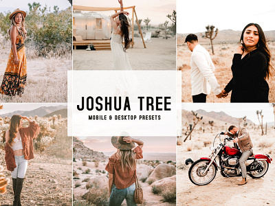 Joshua Tree Mobile & Desktop Lightroom Presets wedding presets