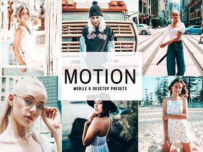 Motion Mobile & Desktop Lightroom Presets wedding presets