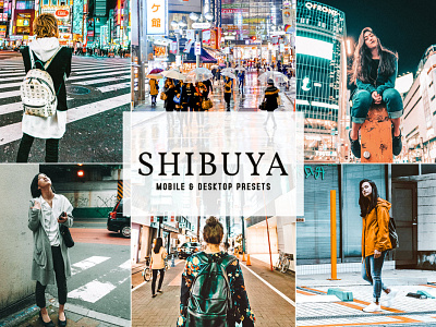 Shibuya Mobile & Desktop Lightroom Presets logo wedding presets