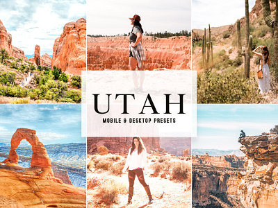 Utah Mobile & Desktop Lightroom Presets wedding presets