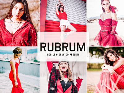 Rubrum Mobile & Desktop Lightroom Presets wedding presets