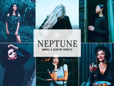 Neptune Mobile & Desktop Lightroom Presets wedding presets