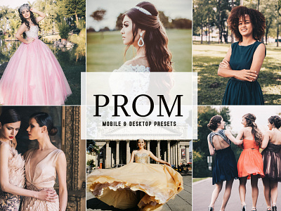 Prom Mobile & Desktop Lightroom Presets wedding presets