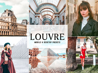 Louvre Mobile & Desktop Lightroom Presets wedding presets