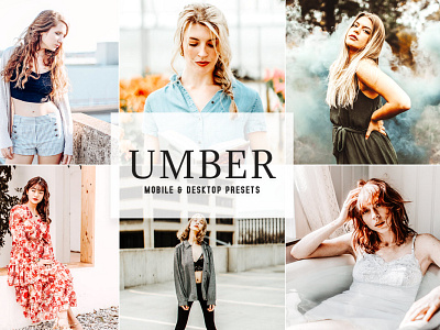 Umber Mobile & Desktop Lightroom Presets wedding presets