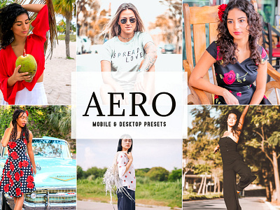 Aero Mobile & Desktop Lightroom Presets wedding presets