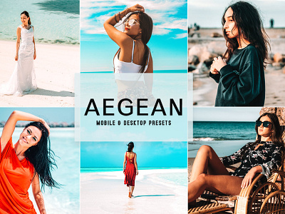 Aegean Mobile & Desktop Lightroom Presets wedding presets