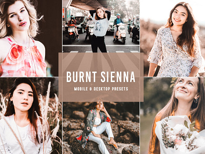 Burnt Sienna Mobile & Desktop Lightroom Presets wedding presets