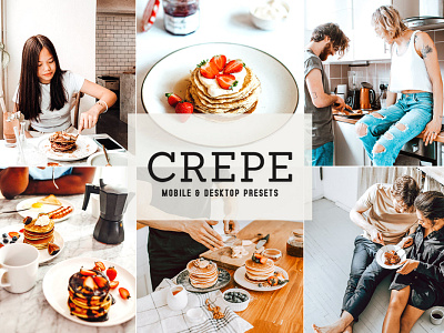 Crepe Mobile & Desktop Lightroom Presets wedding presets