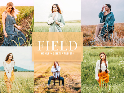 Field Mobile & Desktop Lightroom Presets wedding presets