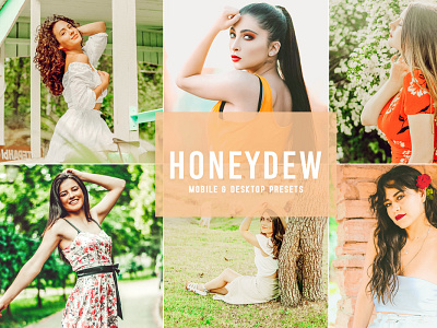 Honeydew Mobile & Desktop Lightroom Presets wedding presets