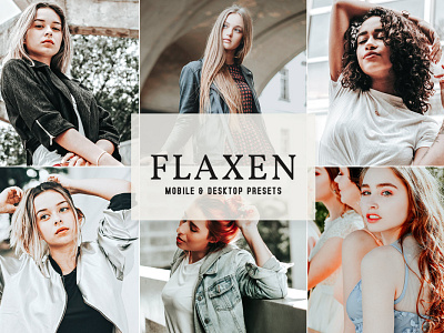 Flaxen Mobile & Desktop Lightroom Presets wedding presets