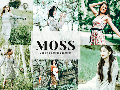 Moss Mobile & Desktop Lightroom Presets wedding presets