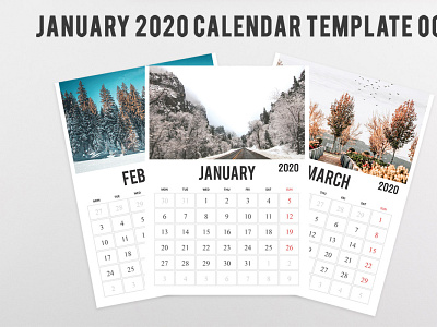 Free 2020 Calendar Printable Template 003 calender dribbble shot high quality printable template templates