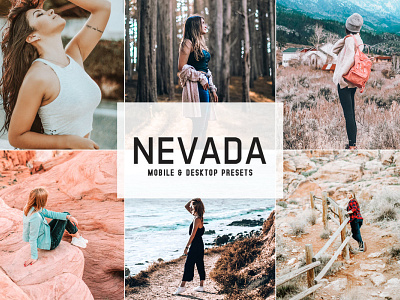 Nevada Mobile & Desktop Lightroom Presets wedding presets