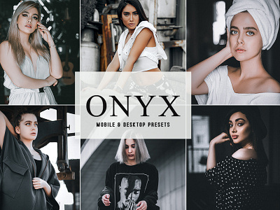 Onyx Mobile & Desktop Lightroom Presets wedding presets