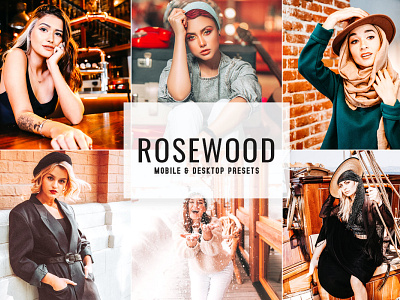 Rosewood Mobile & Desktop Lightroom Presets wedding presets