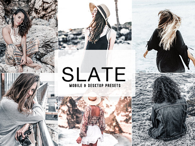 Slate Mobile & Desktop Lightroom Presets wedding presets