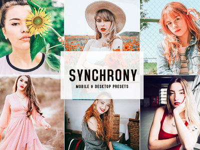 Synchrony Mobile & Desktop Lightroom Presets wedding presets