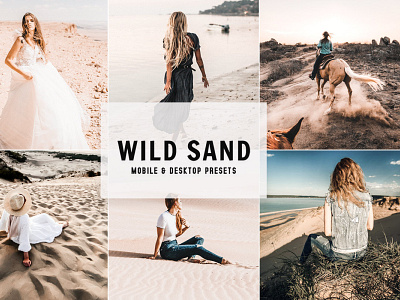 Wild Sand Mobile & Desktop Lightroom Presets wedding presets