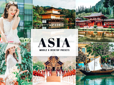 Asia Mobile & Desktop Lightroom Presets wedding presets