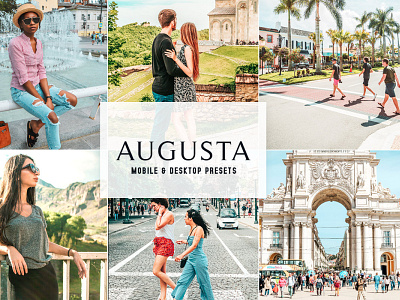 Augusta Mobile & Desktop Lightroom Presets wedding presets