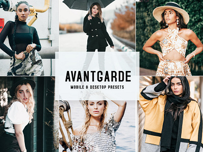 Avantgarde Mobile & Desktop Lightroom Presets wedding presets