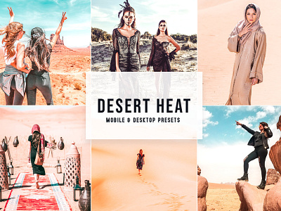 Desert Heat Mobile & Desktop Lightroom Presets wedding presets