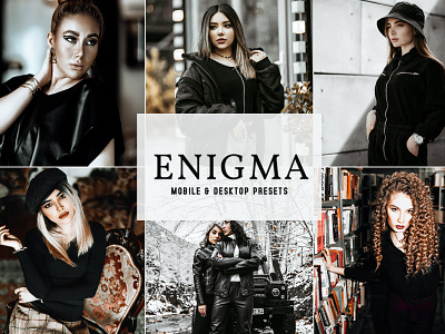 Enigma Mobile & Desktop Lightroom Presets wedding presets