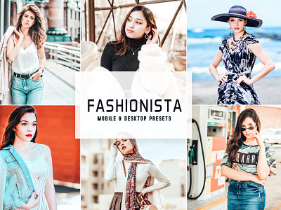 Fashionista Mobile & Desktop Lightroom Presets wedding presets