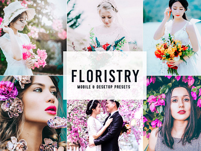 Floristry Mobile & Desktop Lightroom Presets wedding presets