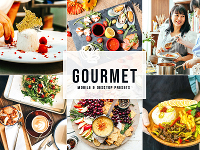 Gourmet Mobile & Desktop Lightroom Presets wedding presets