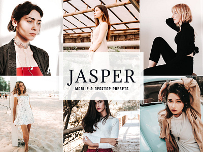 Jasper Mobile & Desktop Lightroom Presets wedding presets