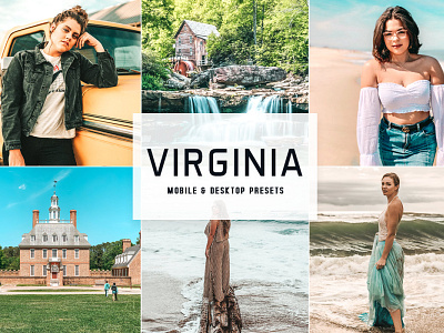 Virginia Mobile & Desktop Lightroom Presets wedding presets