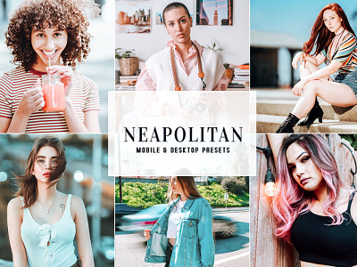 Neapolitan Mobile & Desktop Lightroom Presets wedding presets