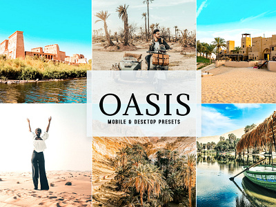 Oasis Mobile & Desktop Lightroom Presets wedding presets