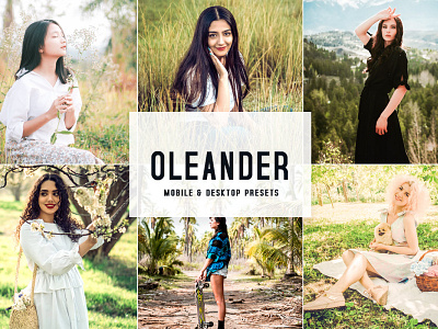 Oleander Mobile & Desktop Lightroom Presets wedding presets