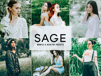 Sage Mobile & Desktop Lightroom Presets