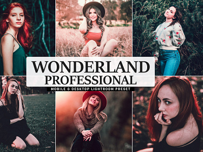 Free Wonderland Pro Mobile & Desktop Lightroom Preset