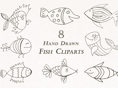 Free Handmade Fish Cliparts