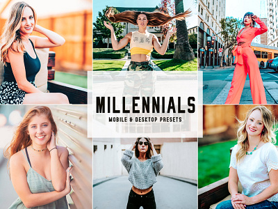 Free Millennials Mobile & Desktop Lightroom Presets wedding presets