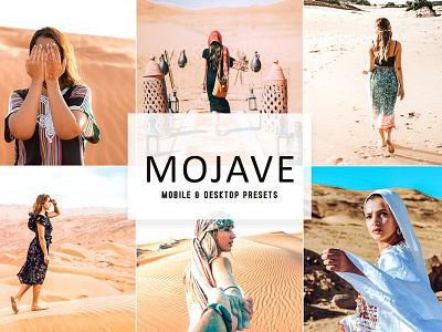 Mojave Mobile & Desktop Lightroom Presets wedding presets